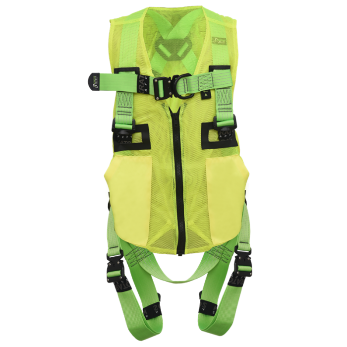 REFLEX 3 - FULL BODY HARNESS 2 ATTACHMENT POINTS WITH HIGH VISIBILITY STRAP AND VEST