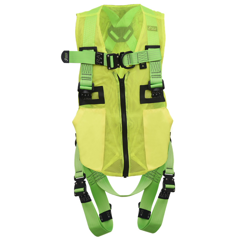 REFLEX 3 - FULL BODY HARNESS 2 ATTACHMENT POINTS WITH HIGH VISIBILITY STRAP AND VEST